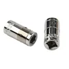 4x 1/4" Ratchet Drive Socket Adapter 6.3mm Square Drive To 1/4" Hex Shank Socket Bits Converter Screwdriver Holder Adapter 5