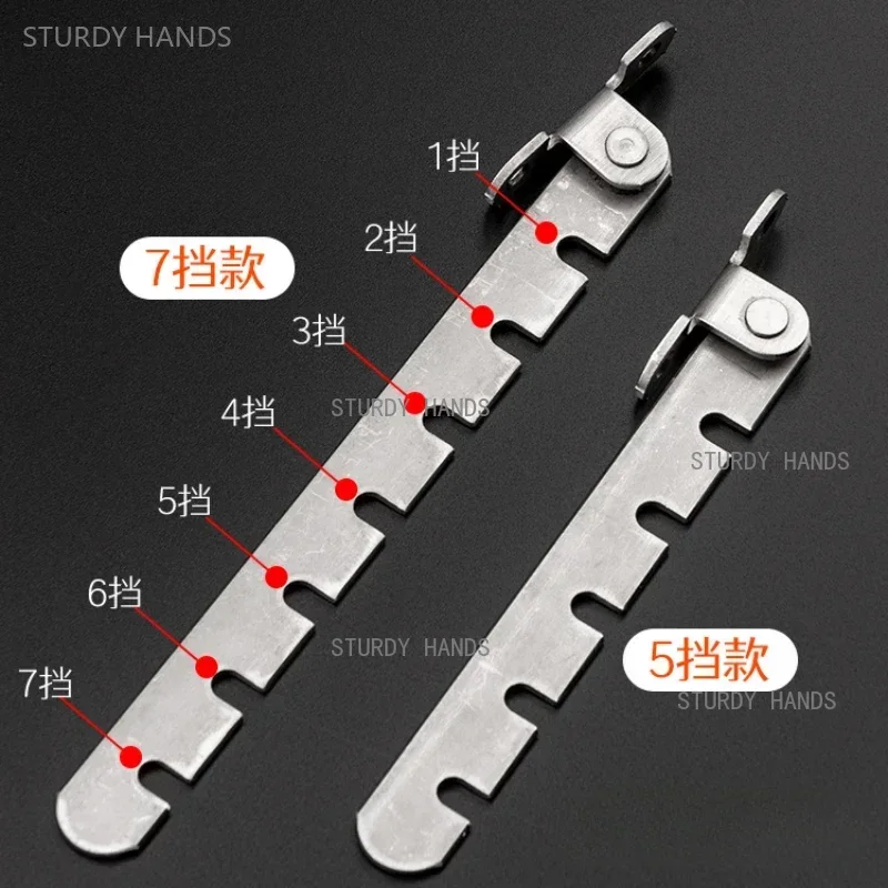 Stainless Steel Plastic Steel Window Aluminum Alloy Internal and External Ventilation Positioning Brace Window Limit Buckle 1PCS window support