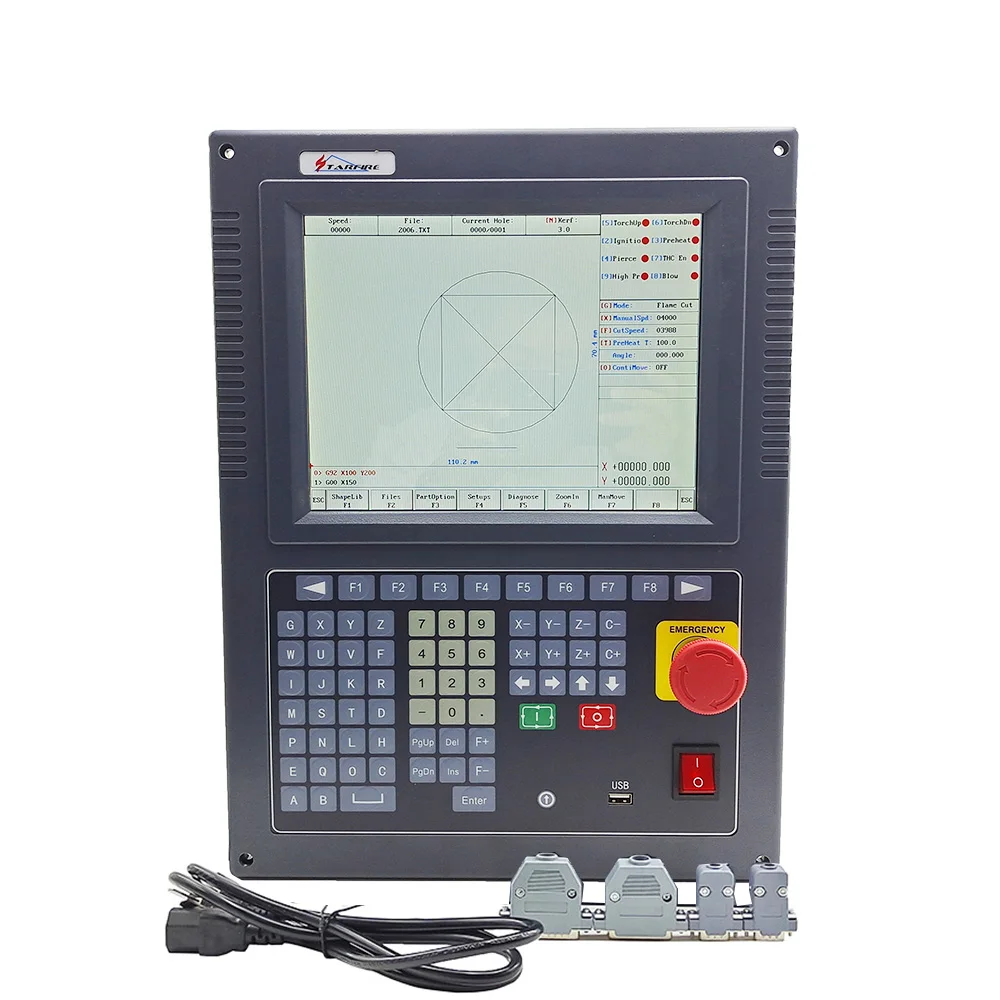 Thc Sf-2300Sg-N Cnc Controller A 2 Assi Flamme Plasma Schneiden Maschine Sistema Di Controllo Del Movimento Controller Cnc 10.4 ''Bildschirm