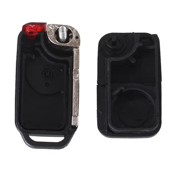 Chiave telecomando1 pulsante per Mercedes 4 Chiave telecomando1 pulsante per Mercedes - KEYYOU 1 pulsante Flip pieghevole Keyless Entry Remote Key Fob Case Shell per Mercedes Benz