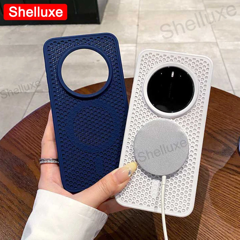 Magic8 Pro Magnetic Cooling Case - Breathable Mesh Design, PC Hard Shell Phone Cover by Shelluxe