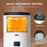 TINSOL Electric Coffee Maker Convenient Capsule Coffee Maker Travel Coffee Maker with Cordless Heating for Car and Home Camping 4