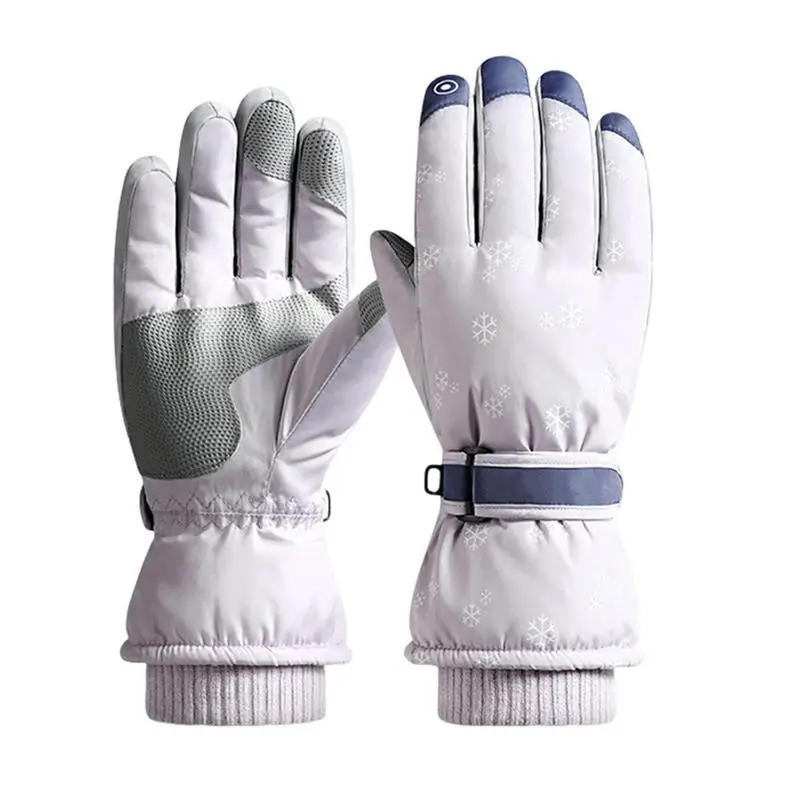 

Snow Skiing Gloves Warm Windproof Touchscreen Gloves For Snowboarding Thick Winter Gloves Gloves Outdoor Gear For Snowboarding