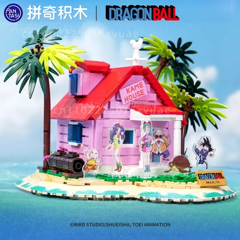 NEW Pantasy Dragon Ball Building Blocks Street Scene KAME HOUSE