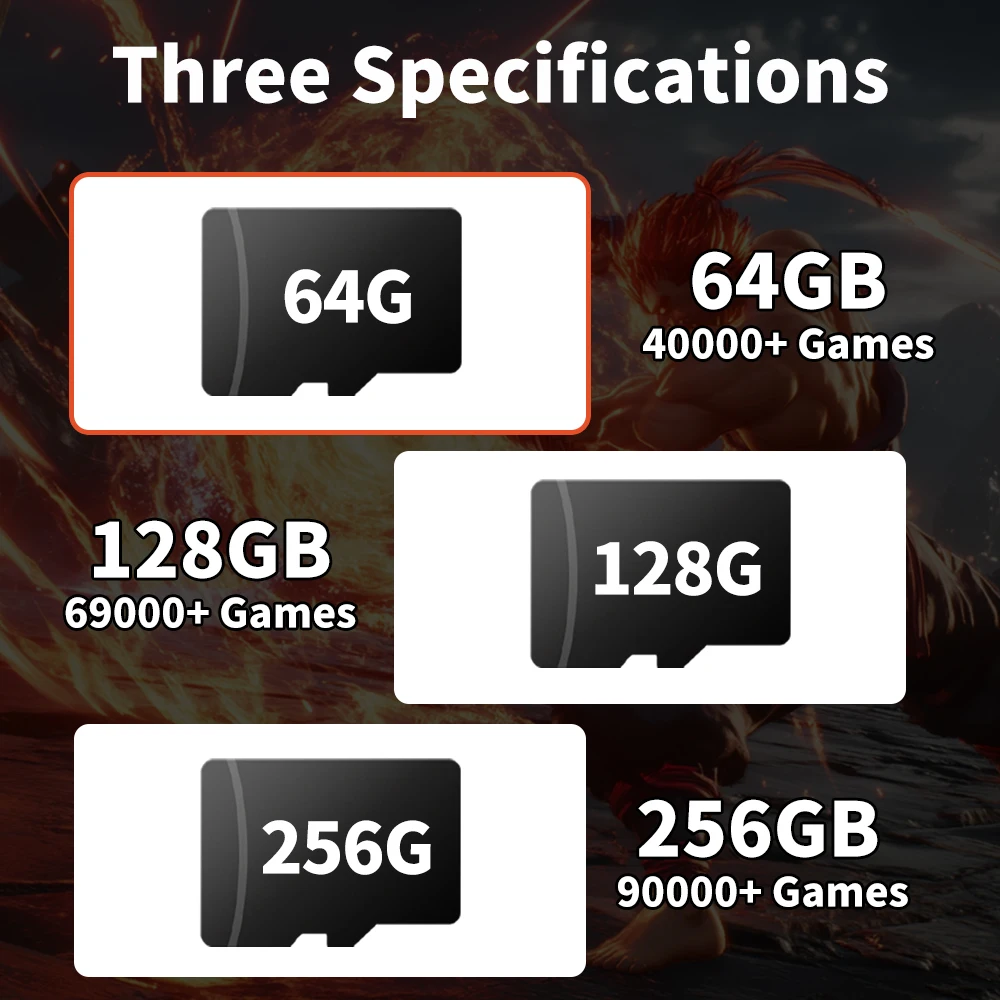 Batocera Linux 40 Game TF Card for Raspberry Pi4 Model B with 90000+Retro Games 60+ Emulators for PS1/PSP/N64/SEGA/SNES/NES/MAME memory card micro sd card flash card flash memory card game card