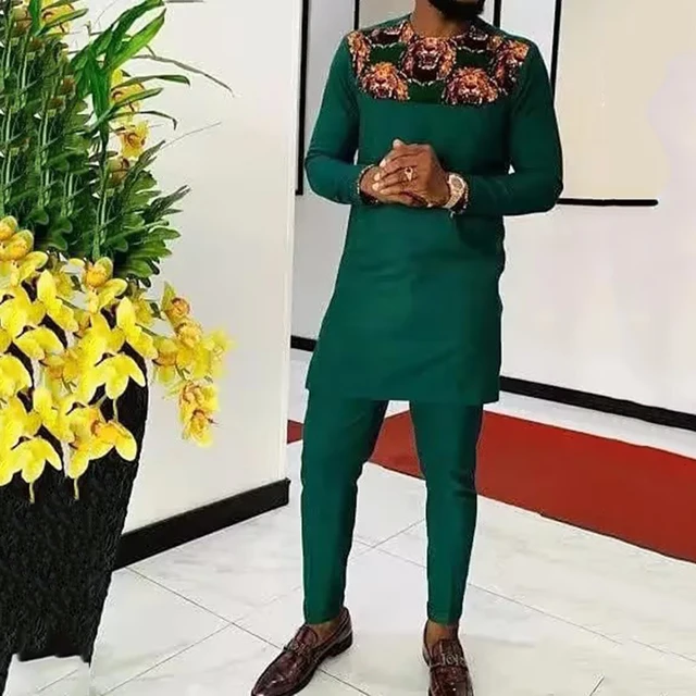 Ebube Long Sleeve Kaftan Outfit - Image 2
