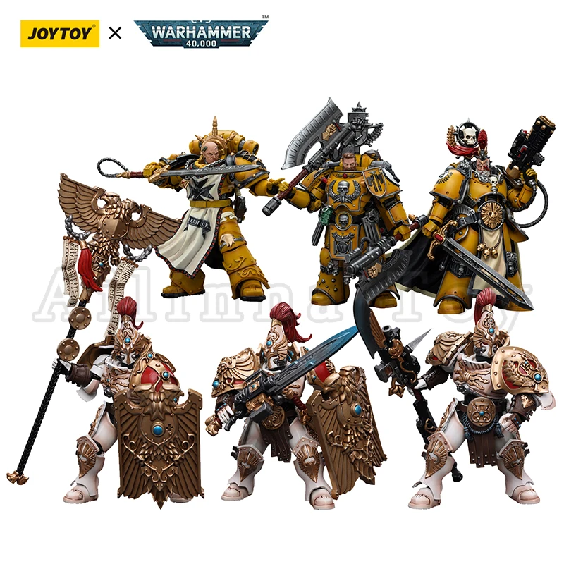 [Pre-Ordine] Joytoy 1/18 Action Figure Cadian Gk Nemesis Dreadknight Rogal Dorn Lion El'Jonson Azrael Anime Model Toy Free S