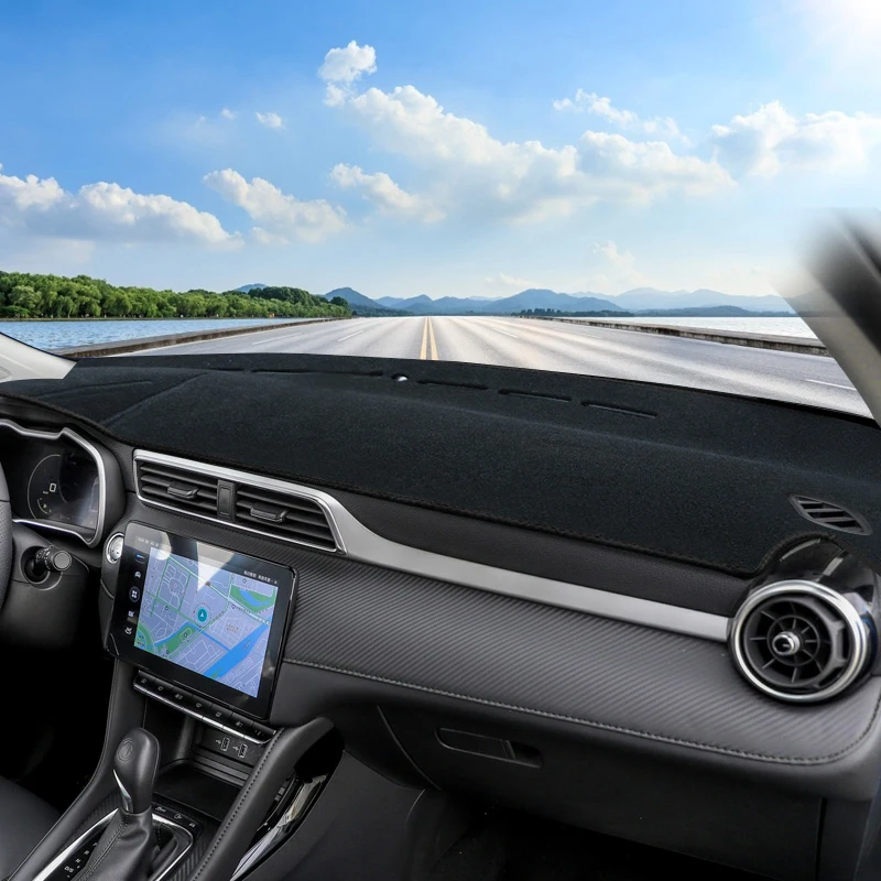 Car Dashboard Cover For MG ZS EZS EV Car Dashboard Cover Dash Mat Sun Shade Non-slip Pad Accessories