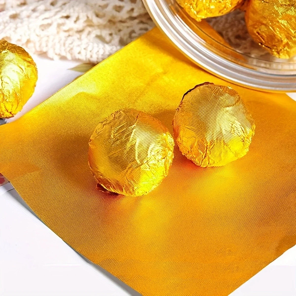 Paper Foil Square Fashionable DIY 10cm 100sheets Wedding Party Family