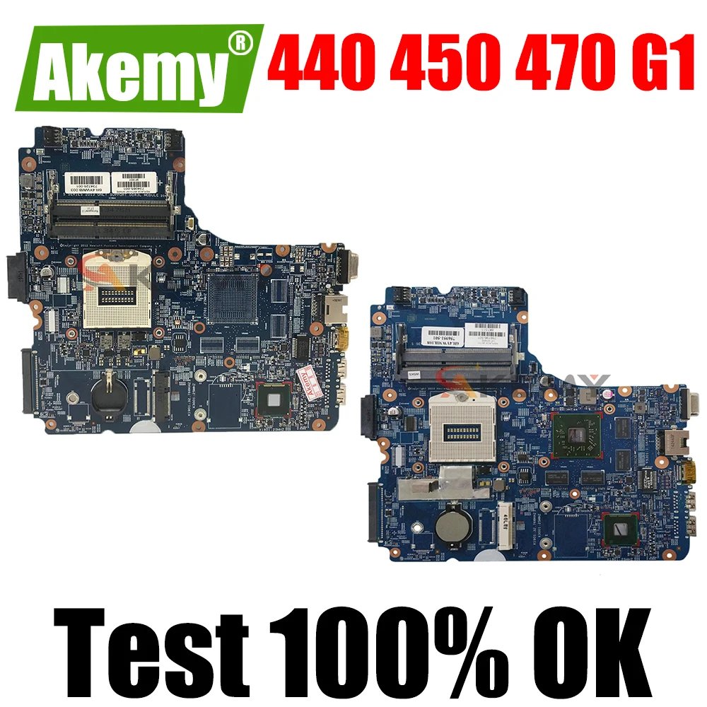 Материнская плата AKemy для ноутбука HP Probook 440 450 470 G1 материнская 734083-001 756188-001 PGA947 12241-1