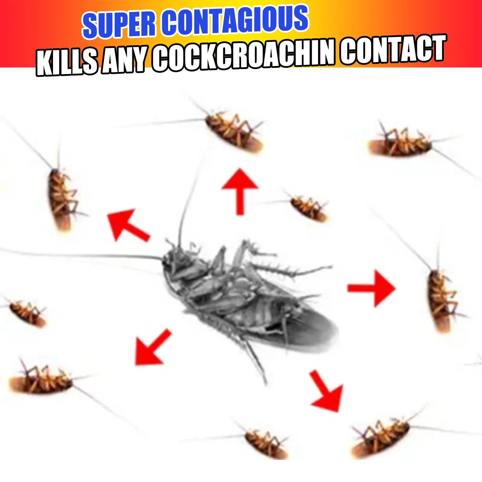 Cockroach Bait for Cleaning Indoor Kitchen Household Cockroach Bait