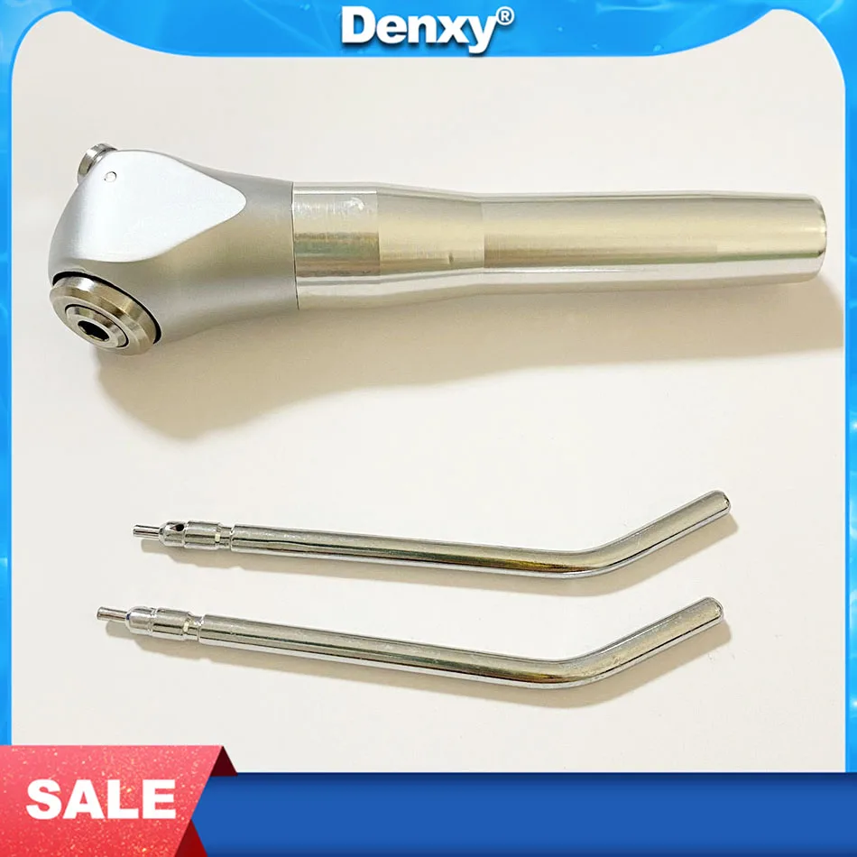 

Стоматологический трехсторонний шприц для аэрораспыления воды Denxy, 1 шт., тройной наконечник с 2 насадками, трубки для стоматологического аэрораспылителя, тройной Трехходовой