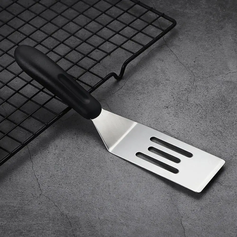 Small Kitchen Spatula Stainless Steel Serving Turner For Pancakes Brownies Desserts Eggs Mini Metal Spatula For Flipping Serving
