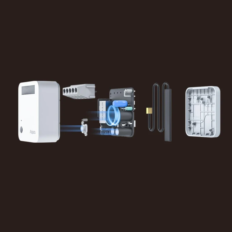 Aqara 단일 채널 제어 모듈, T1 Zigbee 3.0 무선 릴레이 컨트롤러, 1 채널 중립 없음, 애플 홈키트로 원격 작업