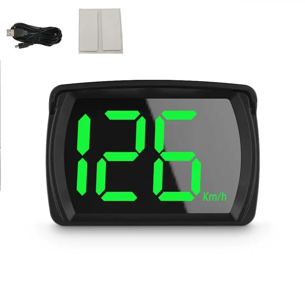 Tachimetro Digitale GPS Intelligente per Auto con Schermo LED HD, Misuratore di Velocità in KM/MPH, Dispositivo Universale per Cruscotto Auto con Allarme di Sovravelocità - Image 6