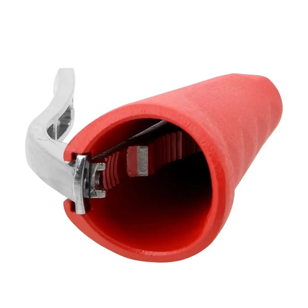 Durable Zinc Alloy Hazelnut Walnut Pliers Black Red Funnel Shape Pecan Nuts Clip Chestnut Gadgets Hazelnut Walnut