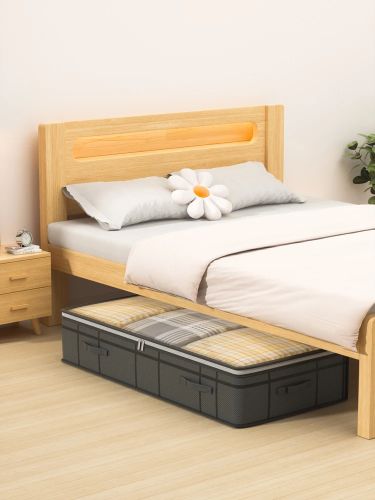 1PC large clothes storage bag under bed Foldable quilt clothes storage bag doggy bag Bedroom dormitory organizer bag 6