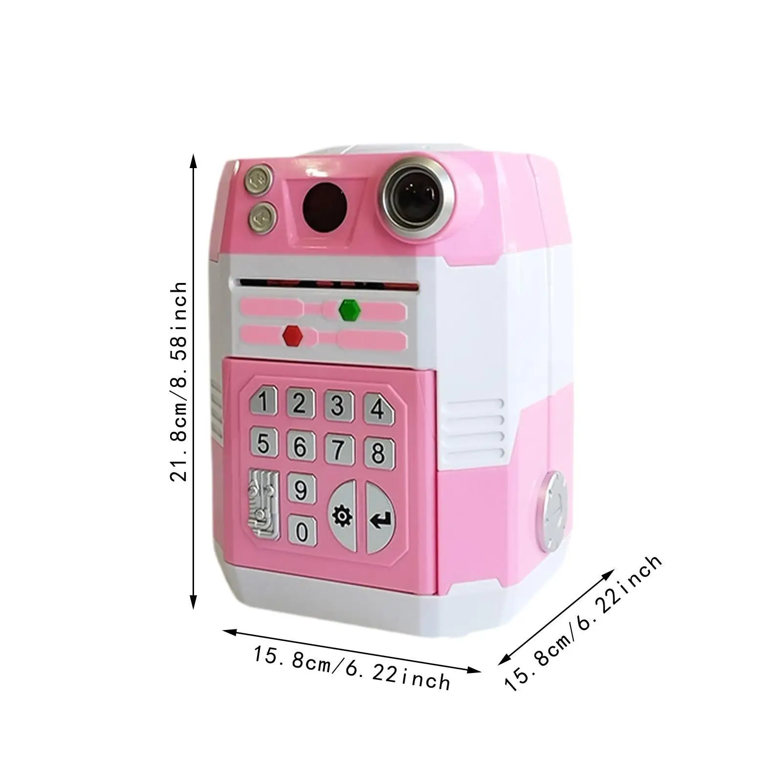 ATM Savings Device for Children, Electronic Money Box with Password Feature