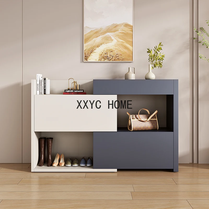 

Полка для обуви для демонстрации, раздвижной шкаф, современный дизайн обуви, искусственная мебель для обуви в скандинавском стиле