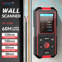 NOYAFA Metal Detector NF-518S Wall Scanner Digital Laser Rangefinder Wood AC Live Wires Copper Metal Tester 1