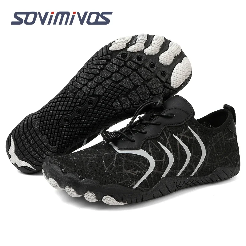 Barefoot Shoes Men Cross-Trainer Women Wide Toe Zero Drop Shoes for Wrestling Boxing Walking Fitness Trail Running Gym Training