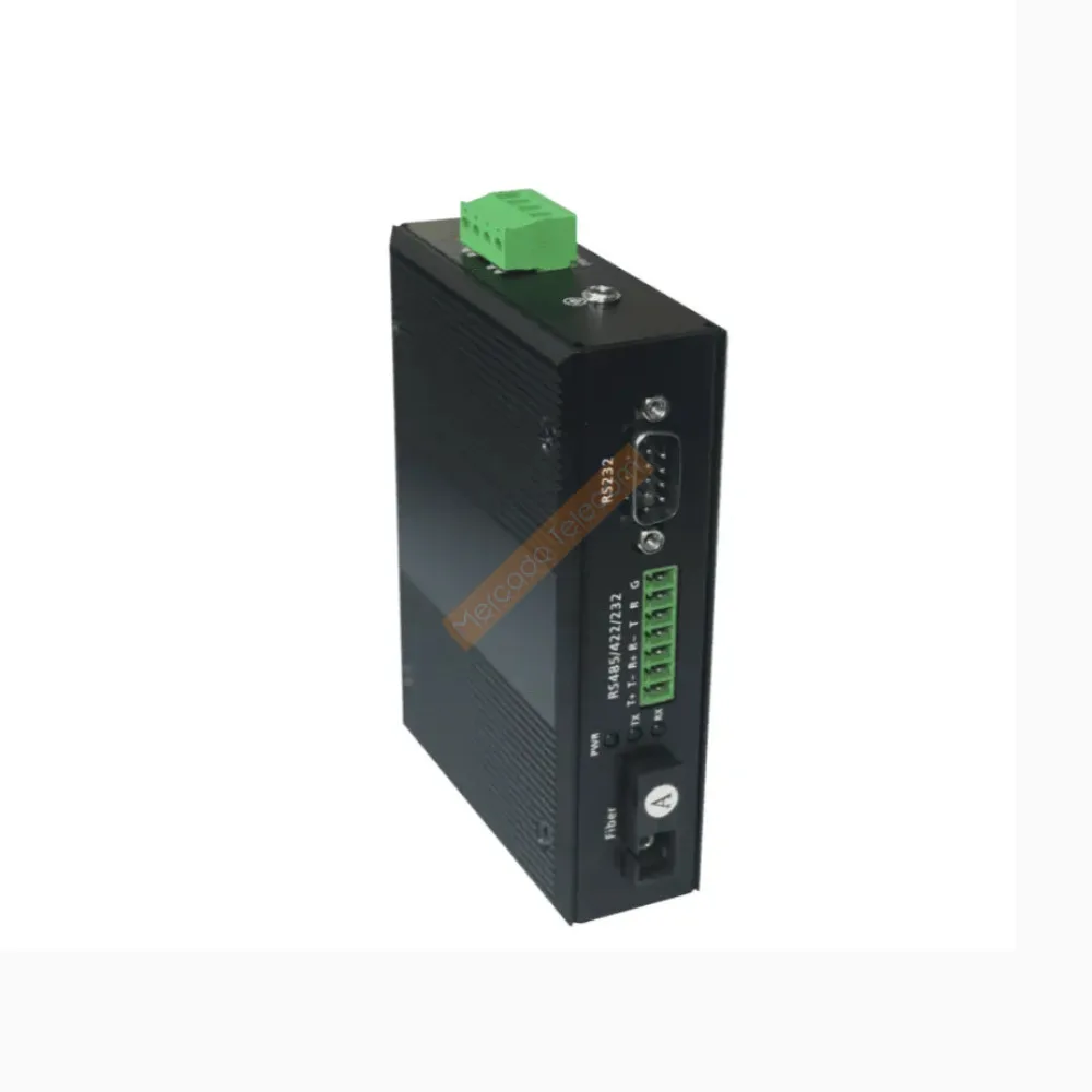 1pair RS232/422/485 to fiber single model Media converter single fiber SC connector 20Km