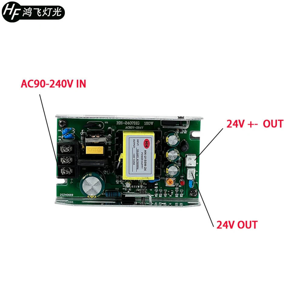 led light,led stage light,mini led stage light 150W Power Supply 24V 6.25A Stage Light Power Module Led Par Light Repair Parts Led Accessories