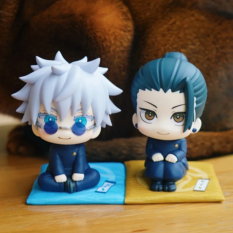 

In Stock Megahouse Jujutsu Kaisen Look Up Pvc Statue Suguru Geto & Gojo Satoru Kosen Ver. 11 Cm Action Figures Model Statue Toy