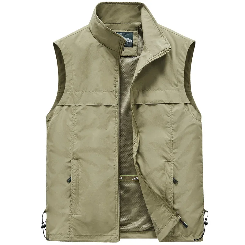 Men's Lightweight Outdoor Vest Work Hiking Fishing Photo Travel Vest For  Gym Jogging Running Sports Sleeveless Mesh Waistcoat