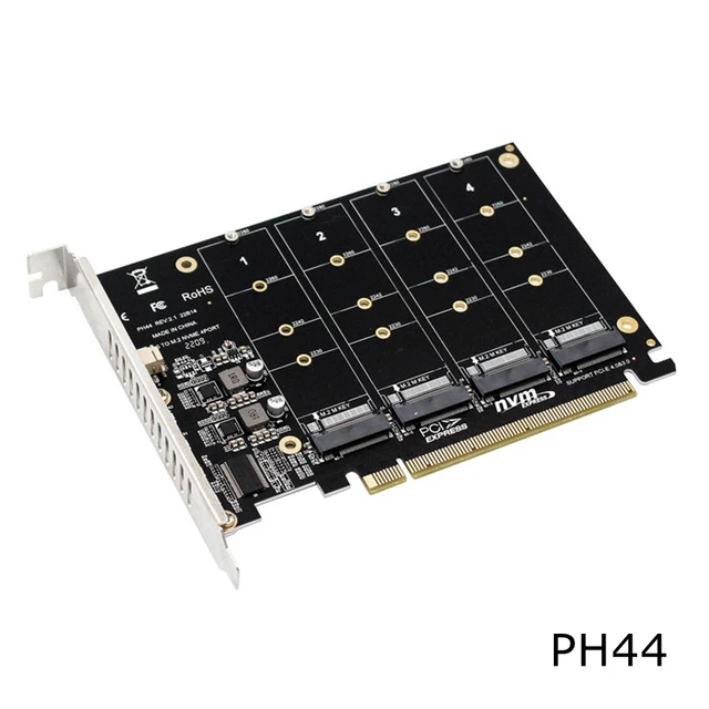 PCIE X16 NVME M.2 RAID Expansion Card PCI-E To SATA 20 Ports