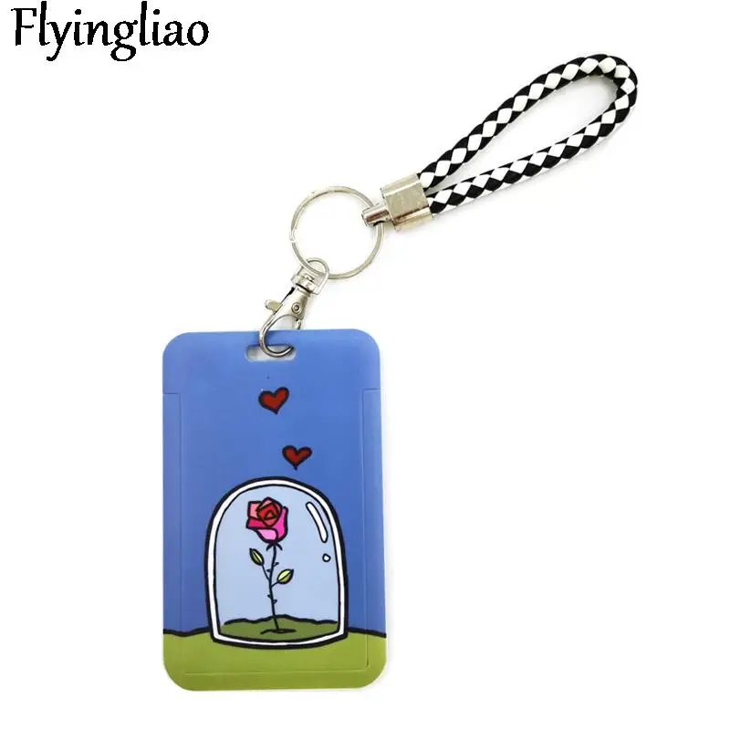 Little prince blue Credit Card ID Holder Bag Student Women Travel Bank Bus Business Card Cover Badge Accessories Gifts Kid Gifts