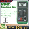 MASTECH MS6013 1999 Counts Portable 3 1/2 Digital Capacitance Meter Capacitor Tester 200pF to 20mF,Digital Capacimeter 1