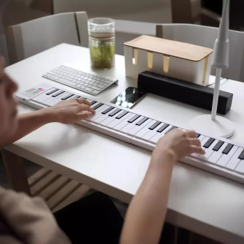 Portable Foldable Electronic Organ 61-key Toy Piano Keyboard Musical Instrument Children's Exercise Professional Piano Quality