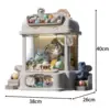 Claw Machine Candy Dispenser Toy Arcade Candy Capsule Claw Game Prizes Toy for Kids Children Party Valentine's Day Gift for Kids 6