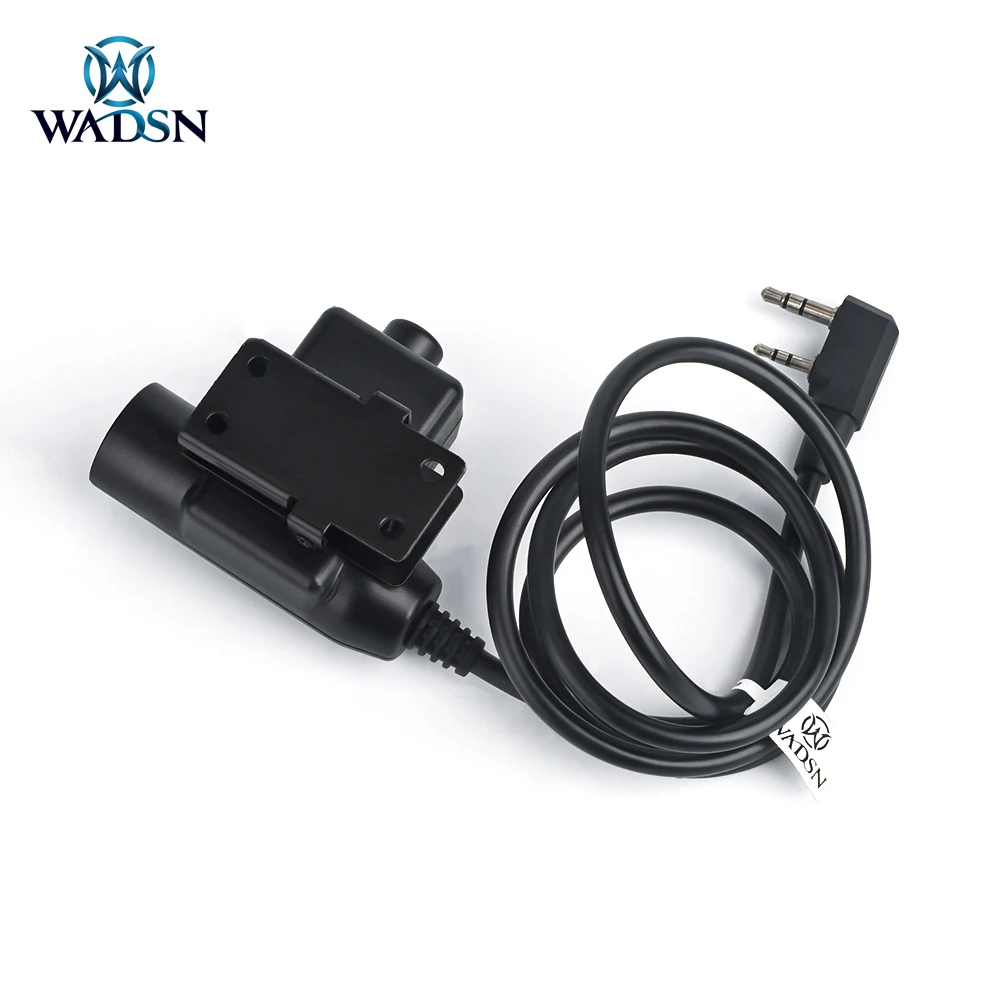 Tactical Headset WADSN UP94 Kenwood PTT Fit Tactical Headset