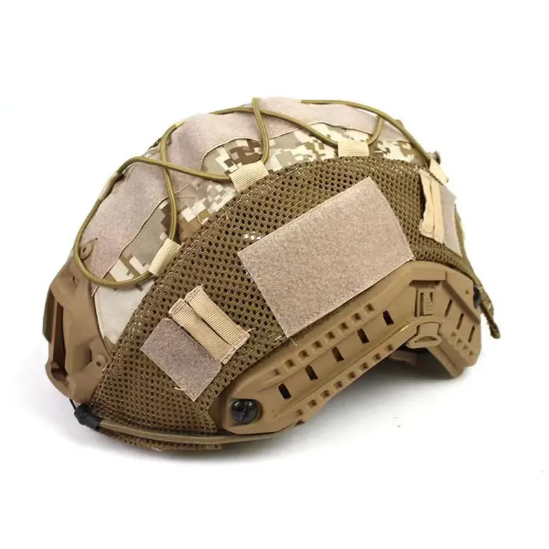 BOOIU Tactical Helmet Cover Cloth for Airsoft Fast Helmet with Velcro Hunting CS Camo Safety Helmet Cloth-Without Sport Helmet - Image 13
