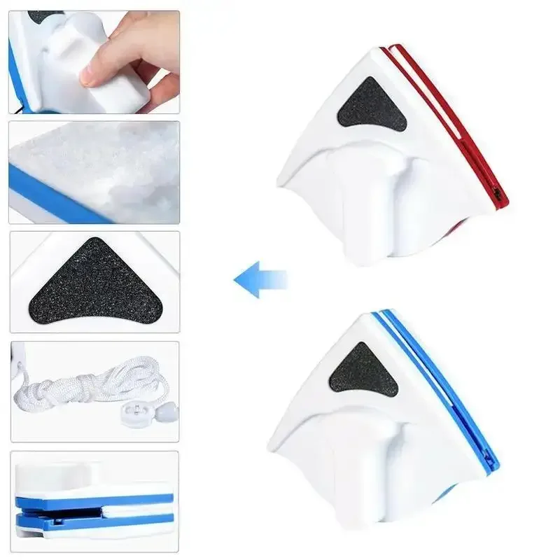 Magnetic Window Cleaner Brush for Washing Windows Wash Home Magnet Household Wiper Cleaner Glass Window Cleaning Tool window cleaning brush window cleaner