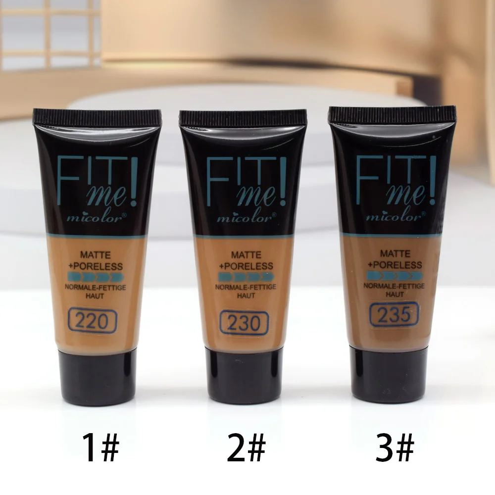 Black Skin makeup Foundation Full Coverage Foundation for Black Women Oily Dry Skin Concealer One Primer Face base de maquillaje 3