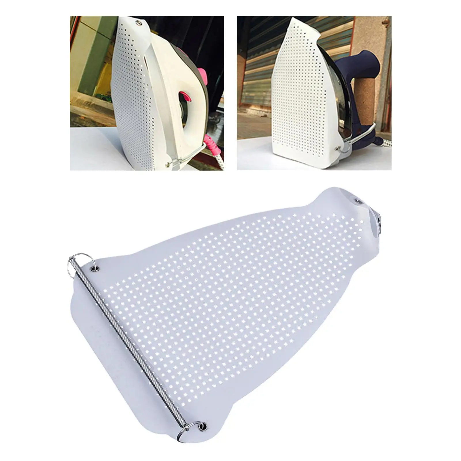 

Household Iron Shoe Cover Ironing Aid Iron Sole Quick Install Plate Slip On