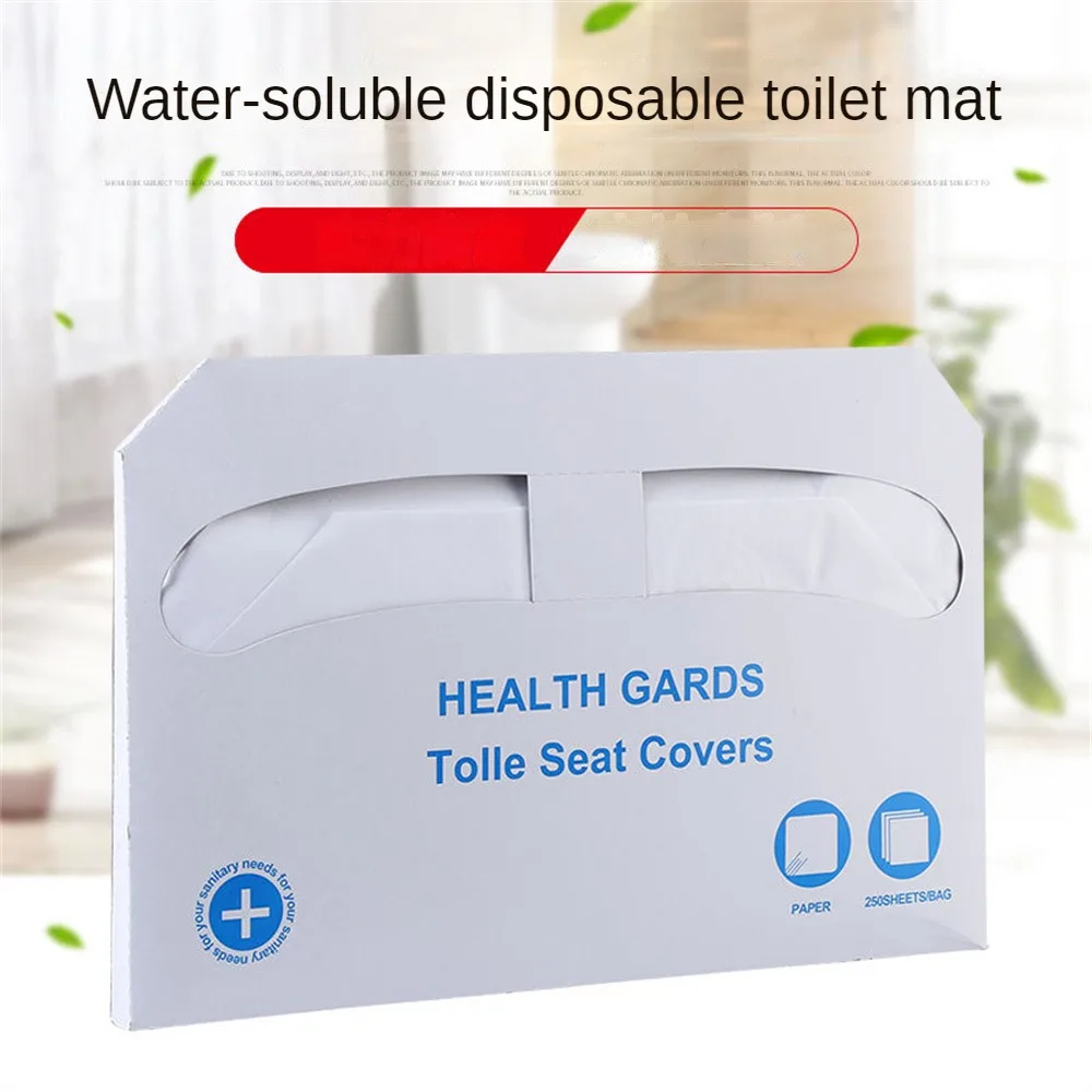 Toilet Seat Cover 100 Waterproof Toilet Paper Pad Soluble Water High-quality Toilet Cover Disposable Mat Portable