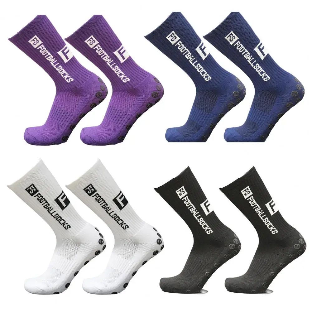 FS Football Anti-Slip Grip Socks with Silicone Rubber