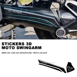 for BMW R1250 GS Motorcycle Swingarm 3D Decal Adventure Triple Black 2023 Waterproof Sticker Accessories