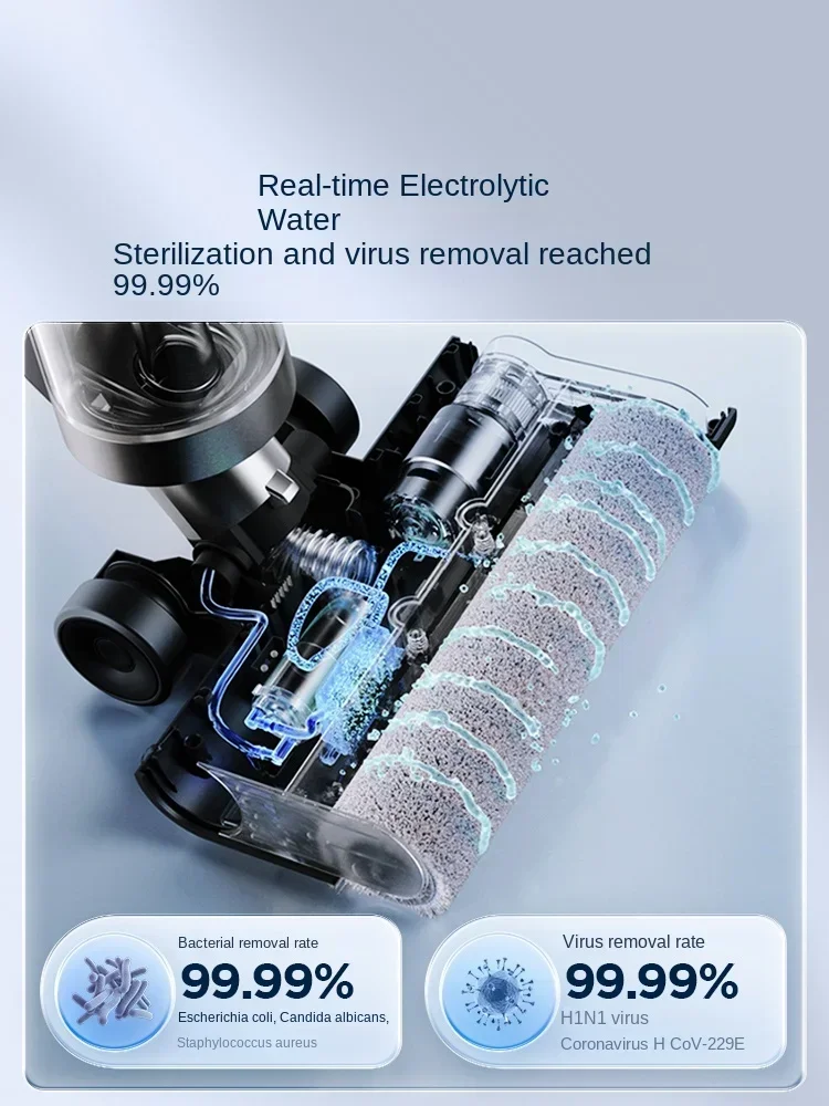Midea GX5 washing machine water, bacteria, anti-entangling, drag and wash integrated household appliances automatic 4