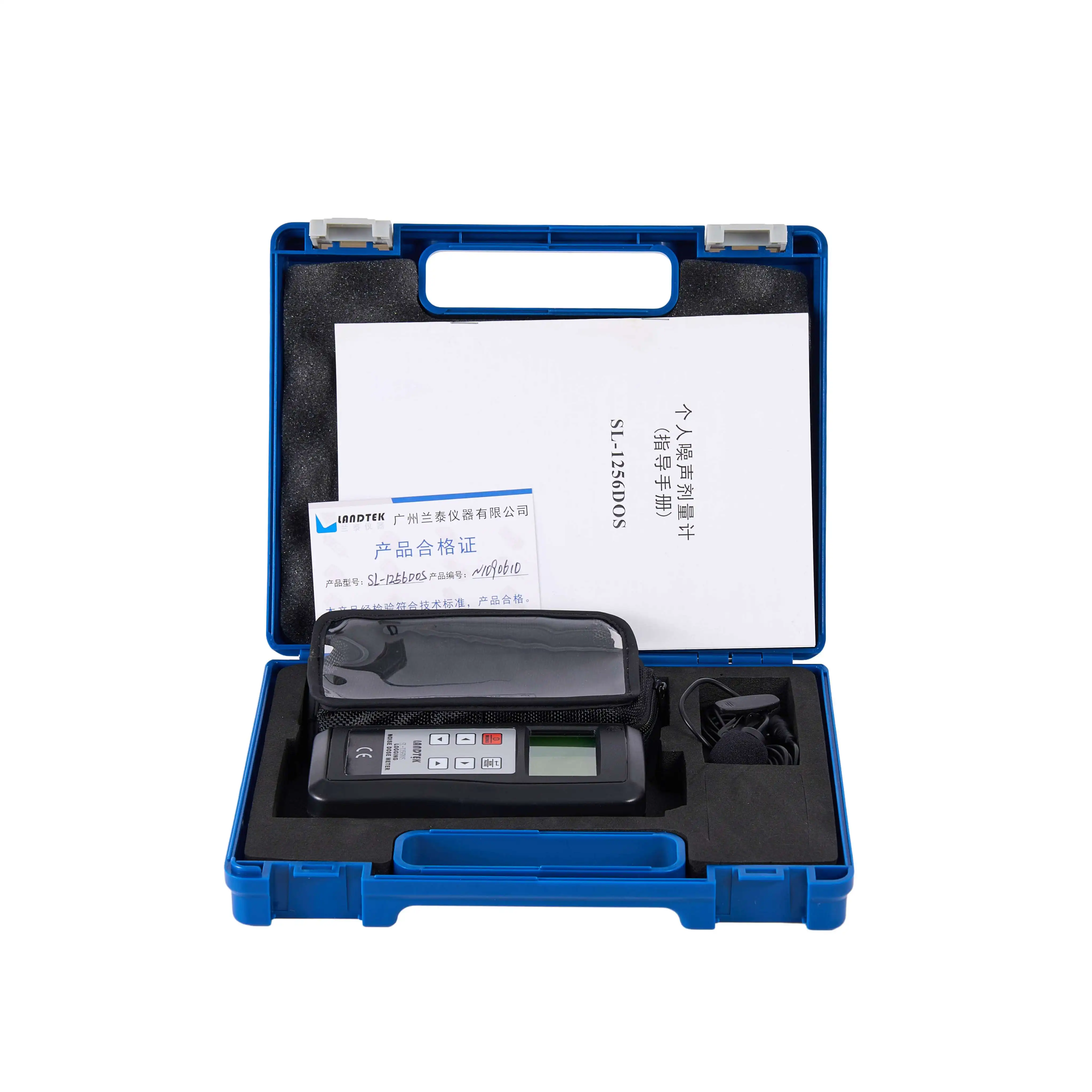 Digital Noise Dosimeter SL-1256DOS Personal Sound Exposure Meter 60-130 & 70-140dB Decibel Meter Noise Meter 6