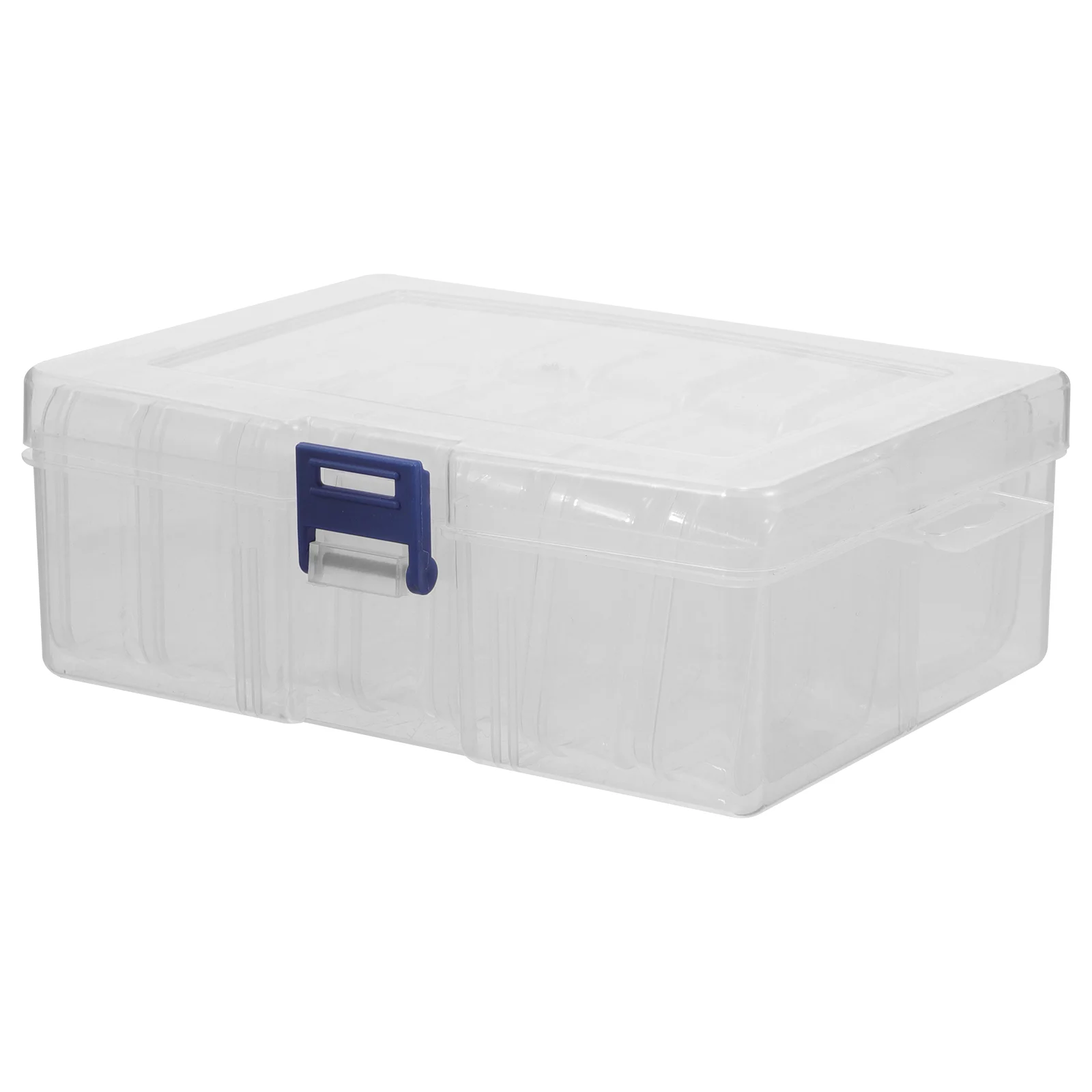 

Storage Box Ear Backs Case Rings Organizer Portable Mini Jewelry Studs Rectangle Cases Beads Organizing