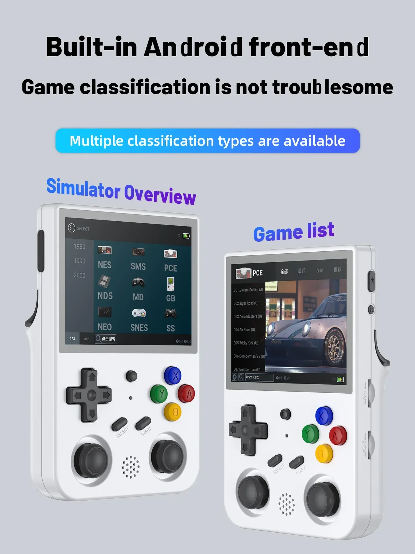 RG353VS Retro Game Console Handheld 3.5 Inch Screen RG353V Mini Portable Video WiFi Bluetooth Wireless Consoles PS2 PSP Kid Gift images - 6