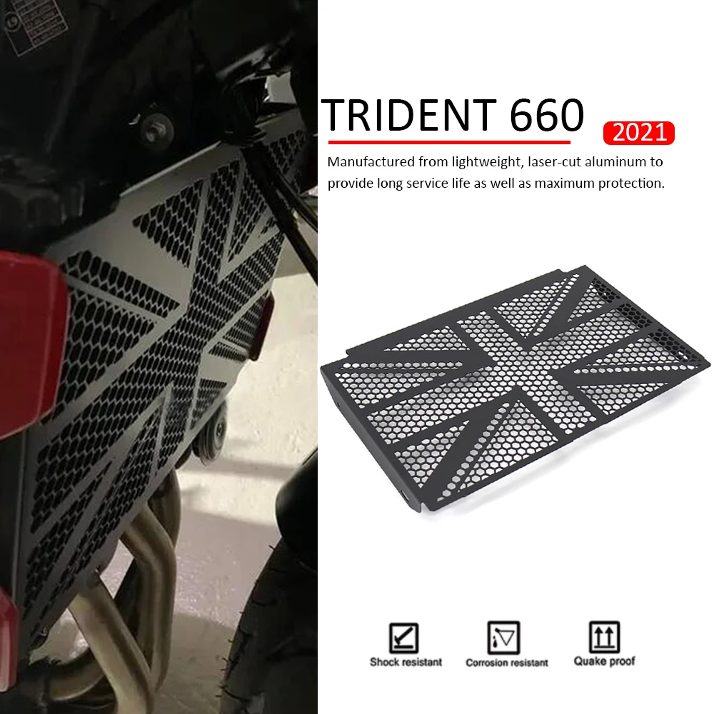

2021 For Trident 660 Trident 660 Back NEW Motorcycle Radiator Guard Protector Grille Cover