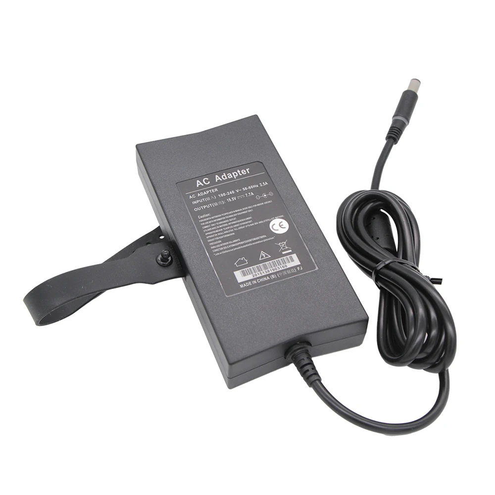Carregador Adaptador Portátil para Dell Xps M1210 M1710 Gen2 9y819 3104180 K5294 D232h Da130pe100 Fa130pe1-0 150w 19.5v 7.7a 7.4x5.0 mm - Imagem 4