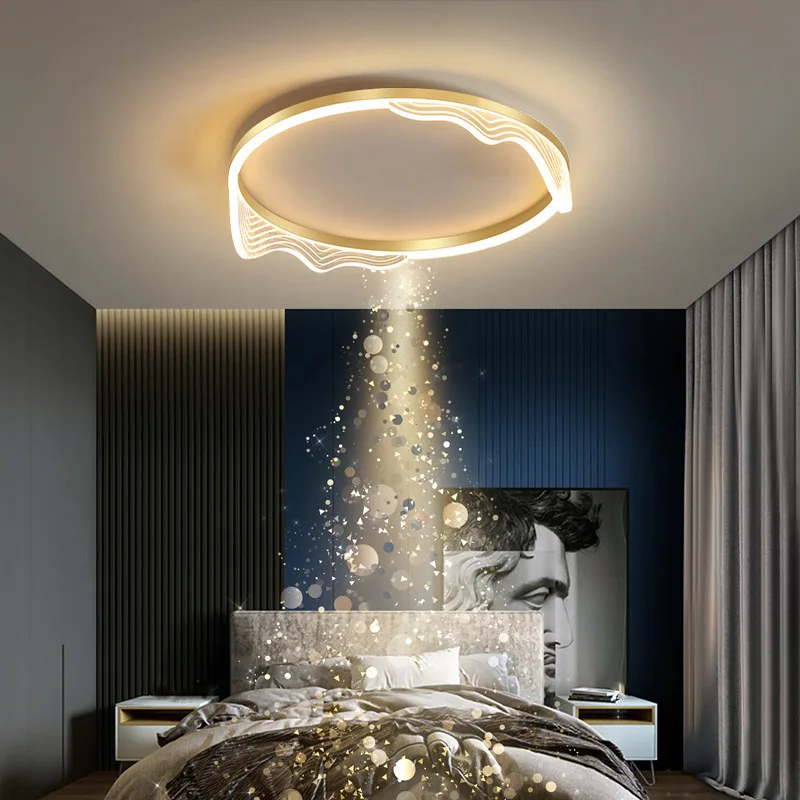 

Led Bedroom Light Lamp in the Living Room Children's Room Cozy and Romantic Ceiling Light Personalized Study Lighting