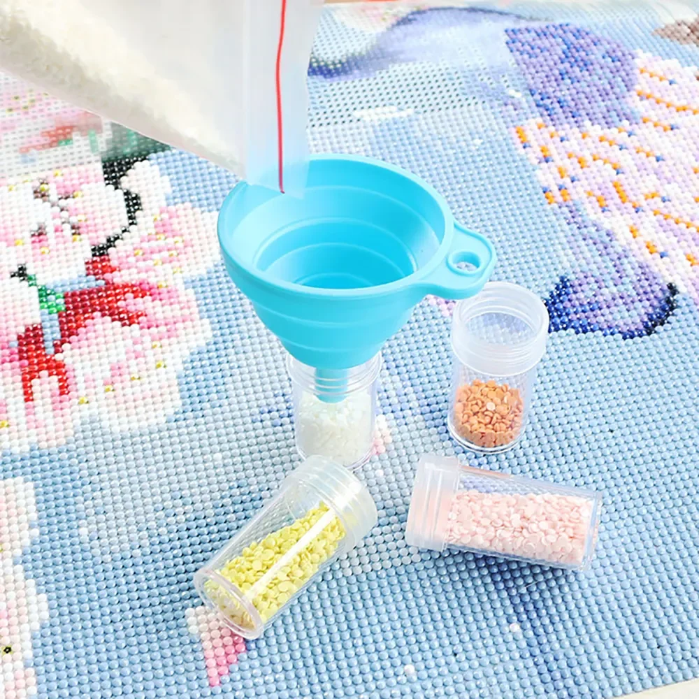Diamond Painting Storage Box Accessories Containers Beads Tools Kits Bead Box Stitch Cabinets Beaded Art
